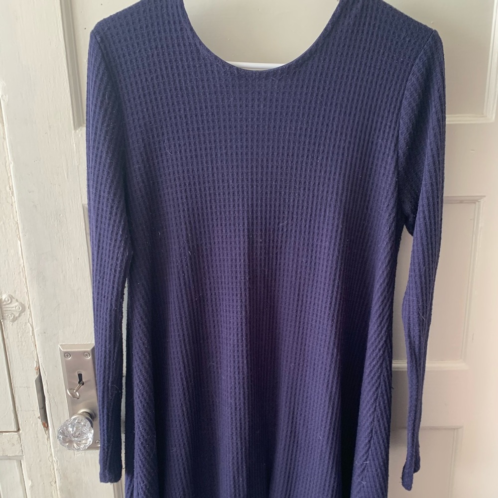 Thermal navy blue dress size m